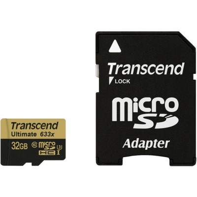کارت حافظه ترنسند Ultimate UHS-I microSDHC Class 10 32GB 160132